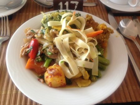 バーベリンのパスタ