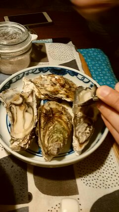 殻付き牡蠣