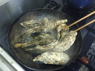 殻付き牡蠣