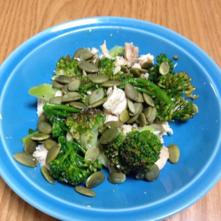 鶏ハムのサラダ