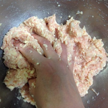 豆腐入りハンバーグ