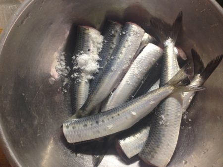 イワシの糠味噌炊き