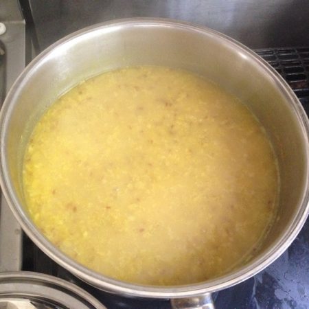 イエロームング豆のスープ
