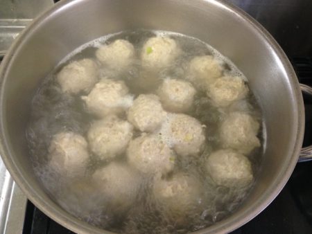 鶏団子の作り方