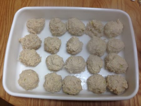 鶏団子の作り方