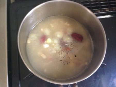 参鶏湯のレシピ