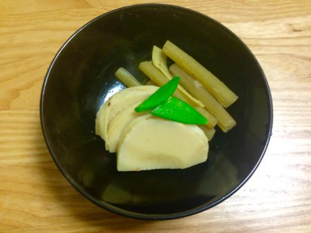 筍とふきの煮物