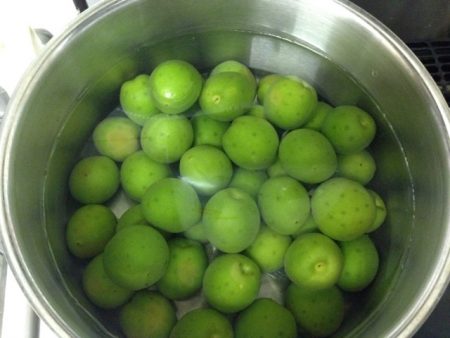 青梅の甘露煮