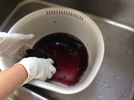 梅干し　赤紫蘇漬け