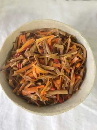 金針菜　レシピ