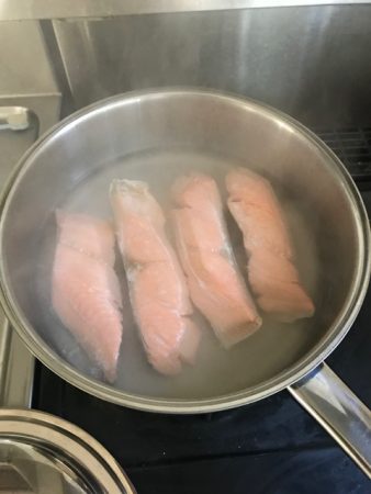 鮭フレーク　手作り