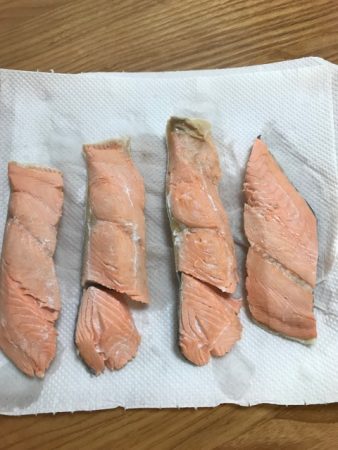 鮭フレーク　手作り