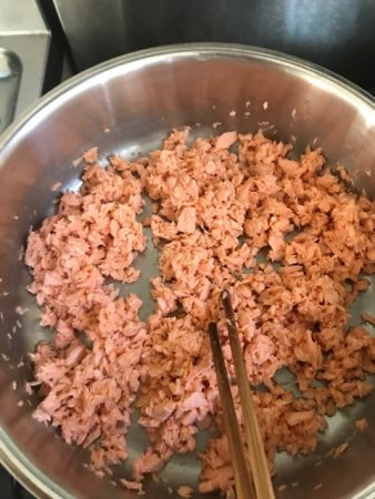 手作り鮭フレーク