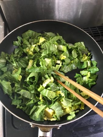 鮭炒飯　作り方