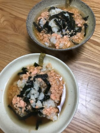 鮭茶漬け