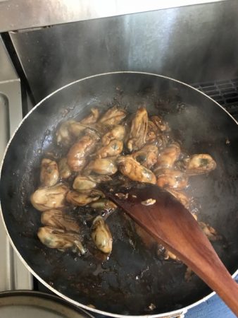 牡蠣のオイル漬け