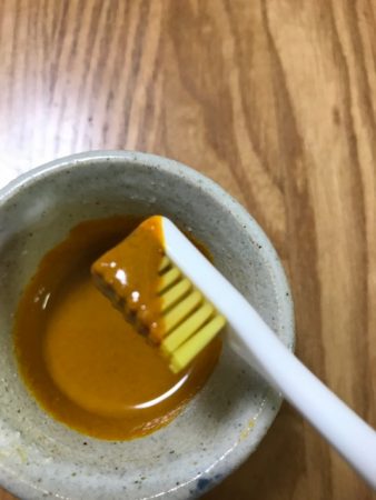 ターメリック歯磨き