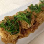 くわい入り豆腐バーグ