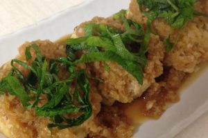 くわい入り豆腐バーグ