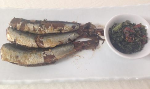 鰯の糠味噌炊き