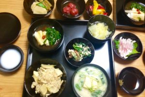 4月の会席膳