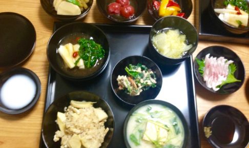 4月の会席膳