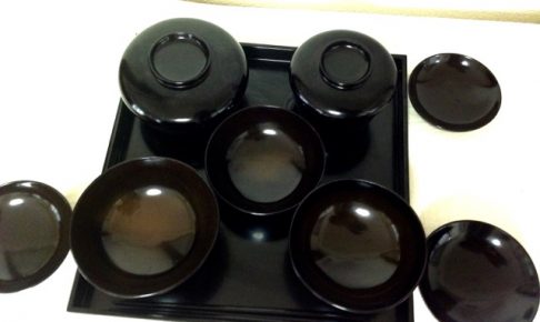 輪島塗　本膳