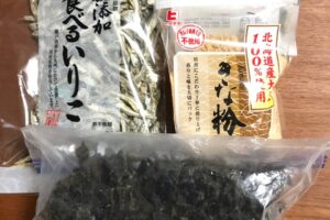 奥村チヨ　ふりかけ材料