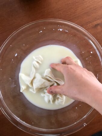 よもぎ染め