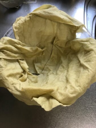 よもぎ染め